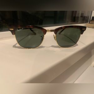 Ray-Ban clubmaster polarized sunglasses